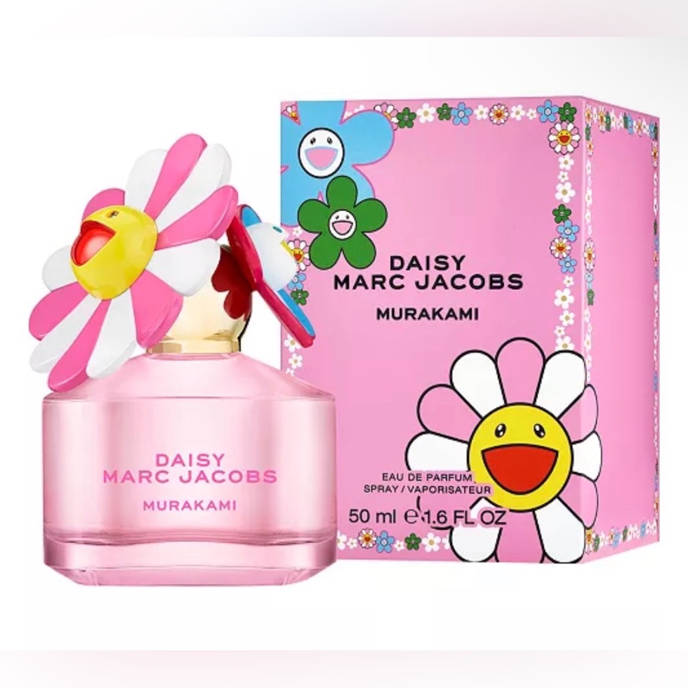 SOLD Marc Jacobs Daisy X Murakami Pink Floral Perfume